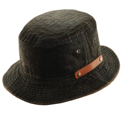 Weathered Cotton Bucket Hat | Explorer Hats